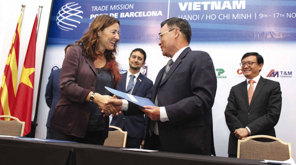 El Puerto de Barcelona y los puertos de Vietnam buscar&aacute;n juntos nuevas oportunidades de negocio