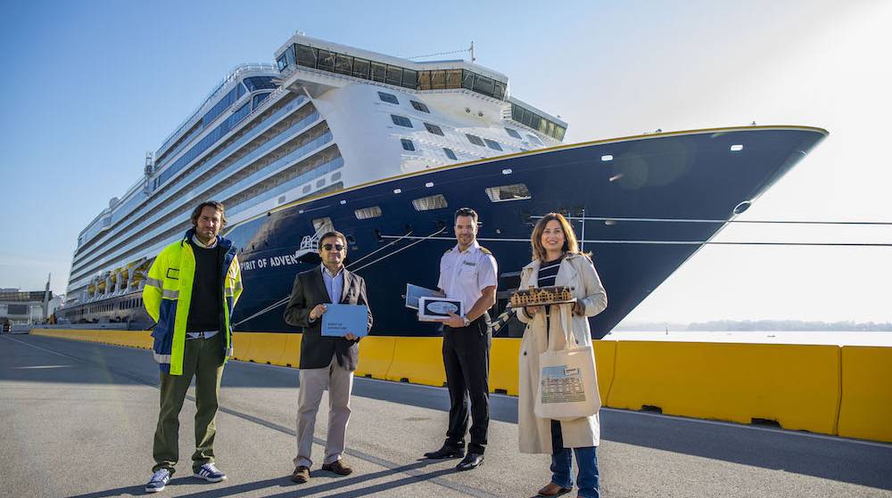 El Puerto de Santander recibe la primera escala del crucero &quot;Spirit of Adventure&quot;
