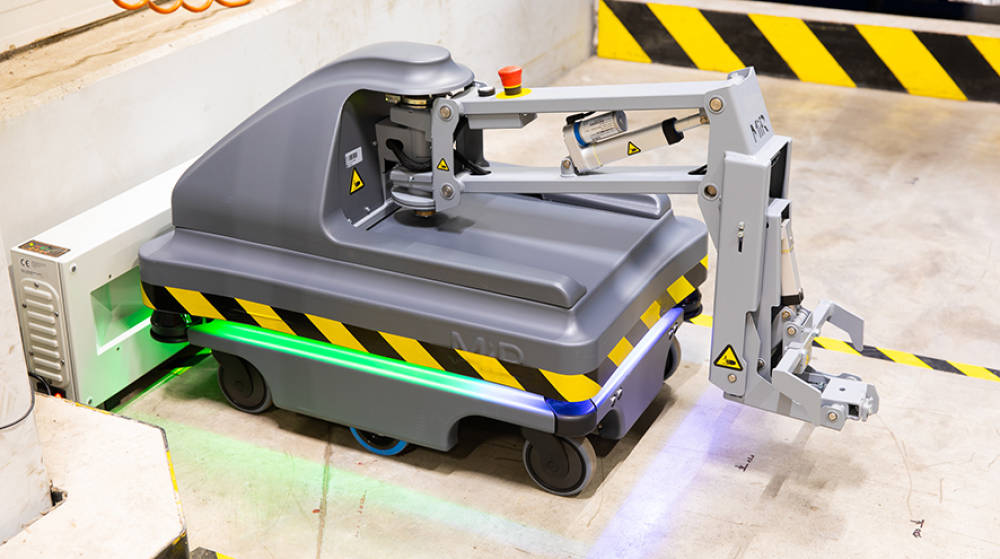 DB Schenker incorpora un robot aut&oacute;nomo en su terminal de Rep&uacute;blica Checa