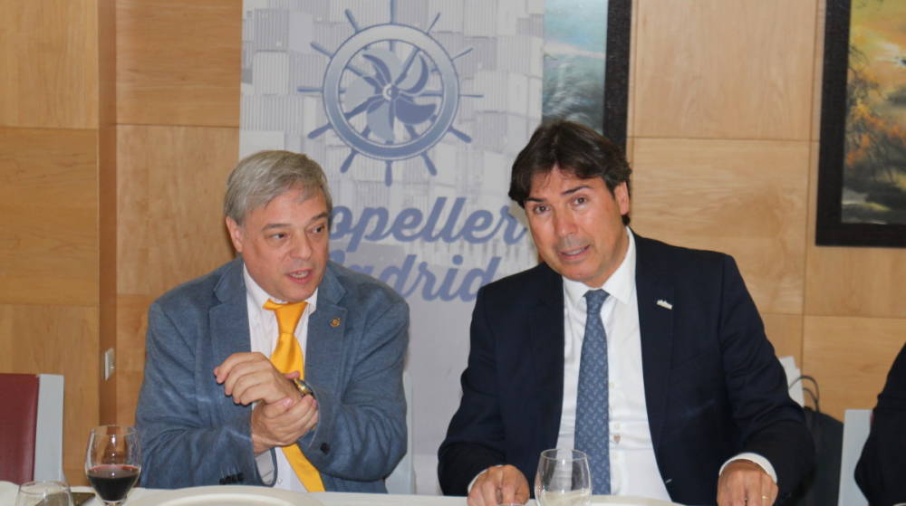 Jaime Gonz&aacute;lez, presidente de la AP de Santander, invitado de honor de Propeller Madrid
