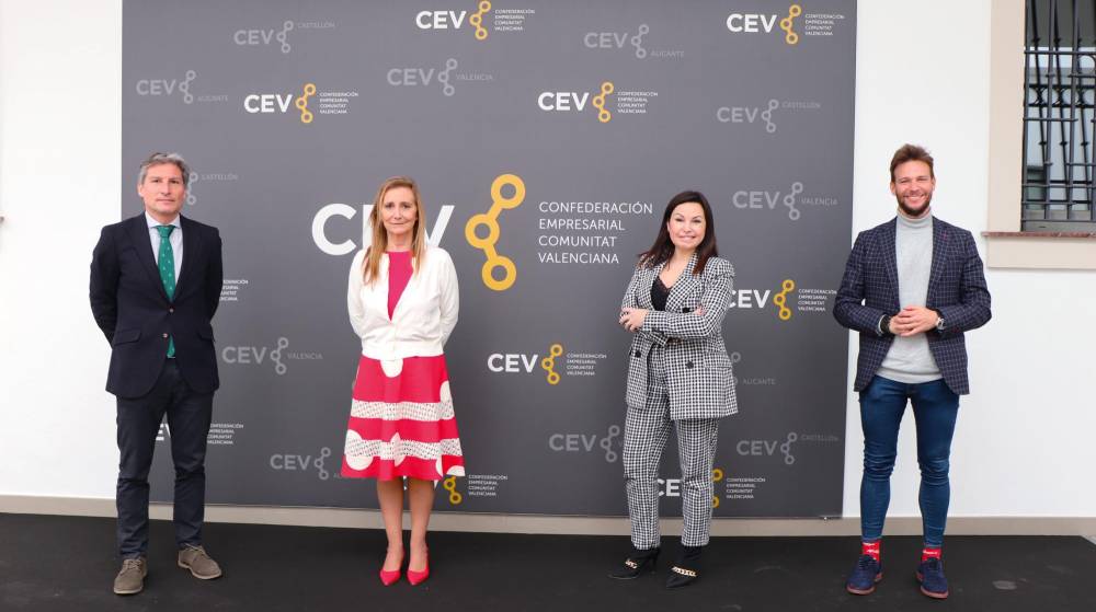 Javier Cabedo, Cristina Plumed y Juan Pablo Tur, nuevos vicepresidentes de CEV Valencia