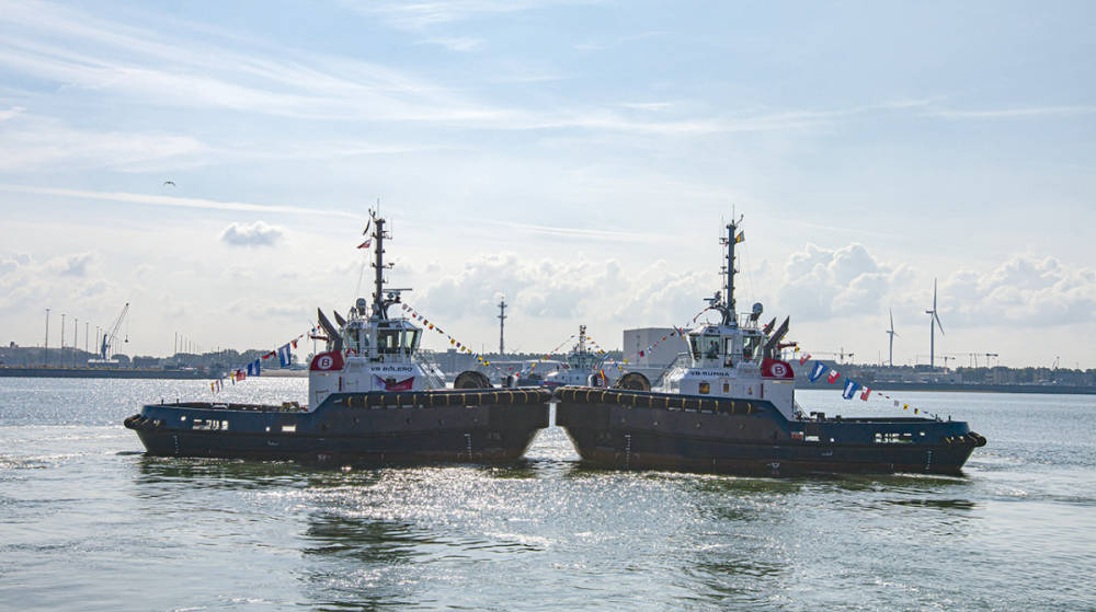 Boluda Towage incorpora cuatro nuevos remolcadores en el puerto belga de Zeebrugge