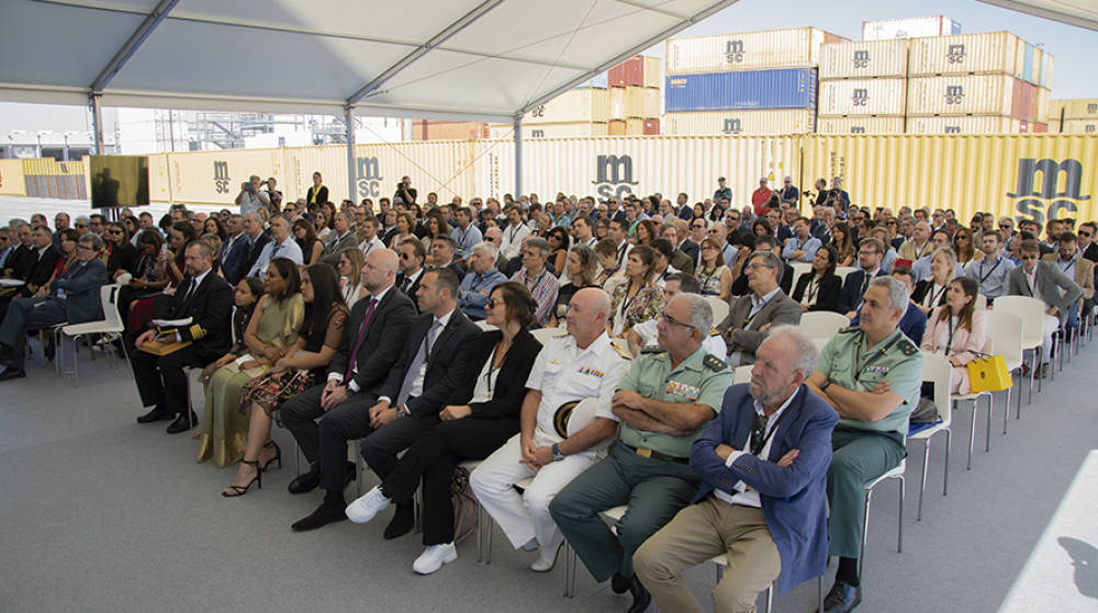 MSC reitera su apuesta indisoluble por el Puerto de Valencia y la sostenibilidad