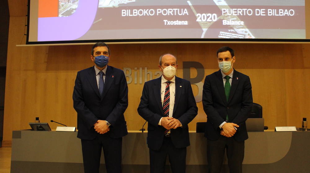 La huelga caus&oacute; el 13% de la ca&iacute;da de la carga seca en Bilbao en 2020