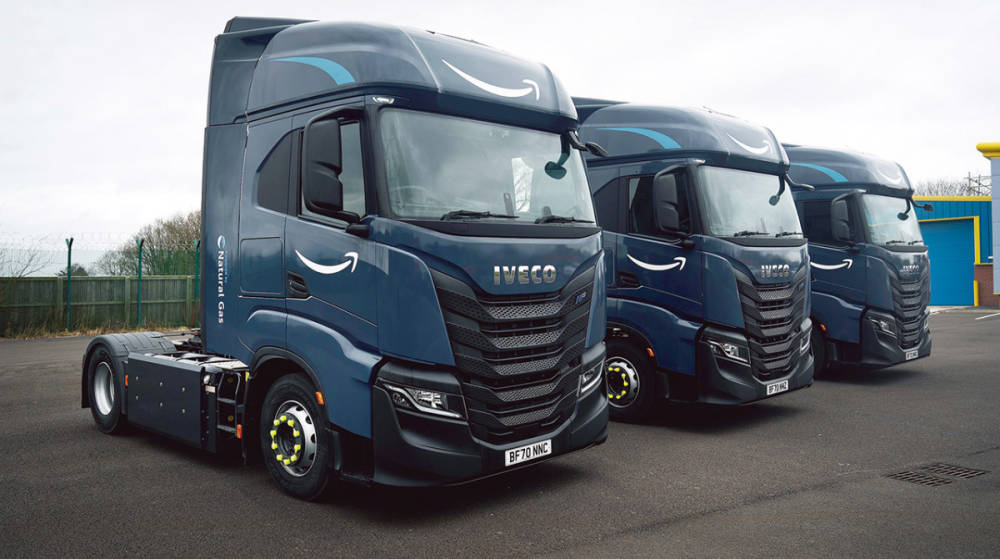 IVECO suministrar&aacute; a Amazon 1.064 camiones a GNC para sus operaciones en Europa