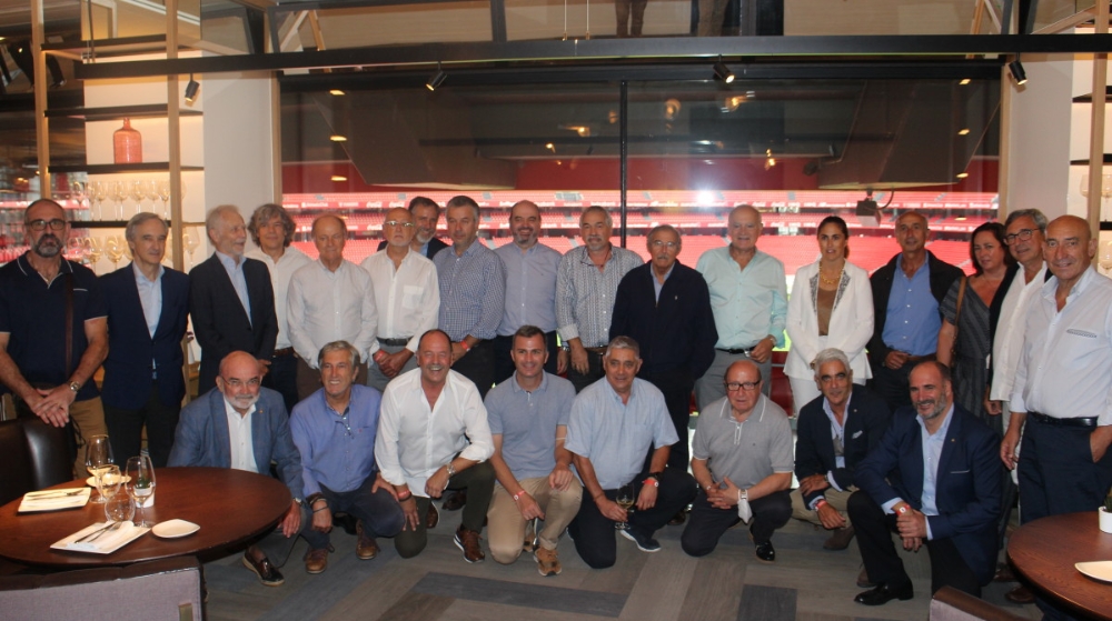 El Propeller Club País Vasco se reencuentra en San Mamés