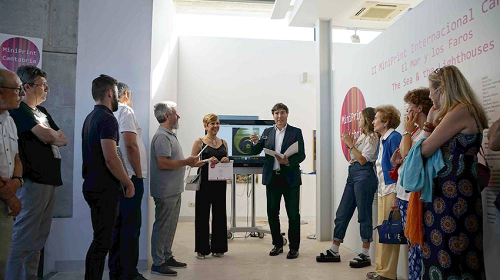 Artistas de Polonia, Argentina y Brasil, ganadoras del II Mini Print Internacional Cantabria
