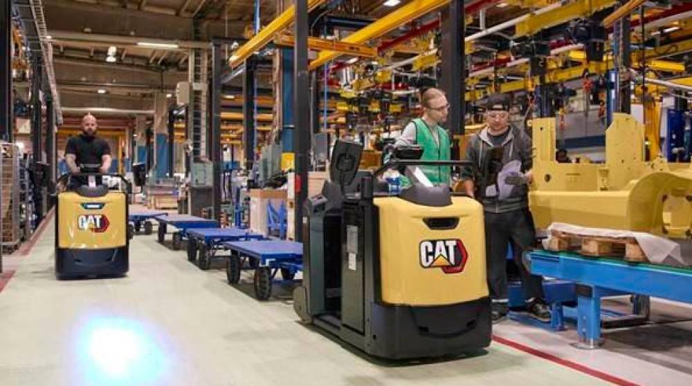 CAT optimiza la eficiencia energética de sus recogepedidos y tractores de arrastre