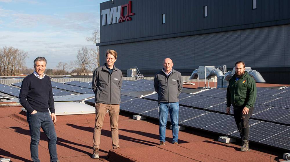 TVH instala m&aacute;s de 3.000 nuevos paneles solares en su sede belga de&nbsp;Waregem