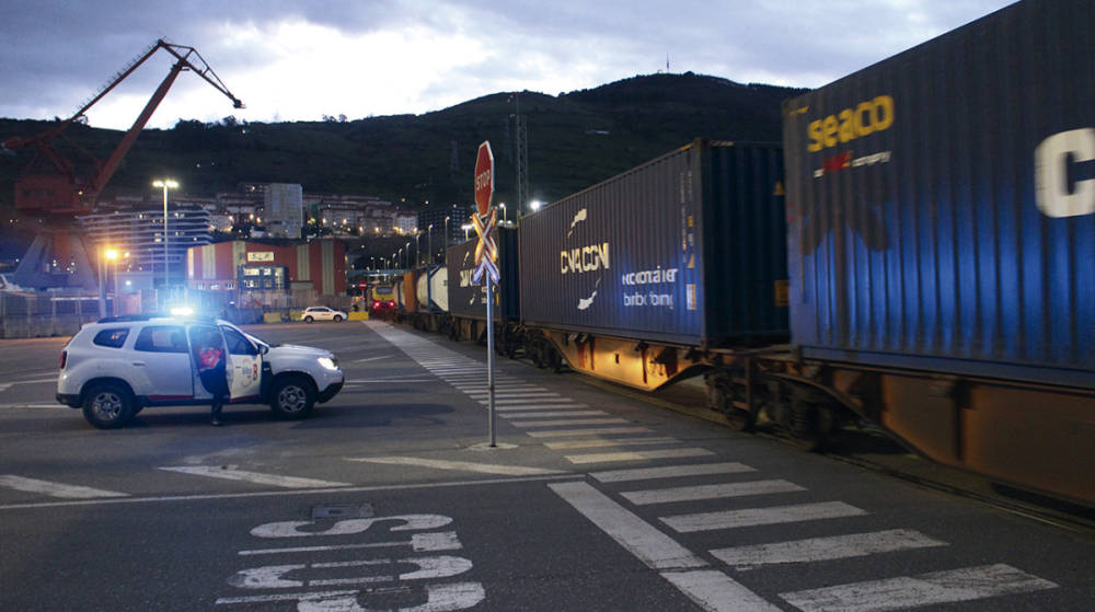 El tr&aacute;fico ferroportuario en Bilbao baj&oacute; el a&ntilde;o pasado un 22% lastrado por la huelga de estiba