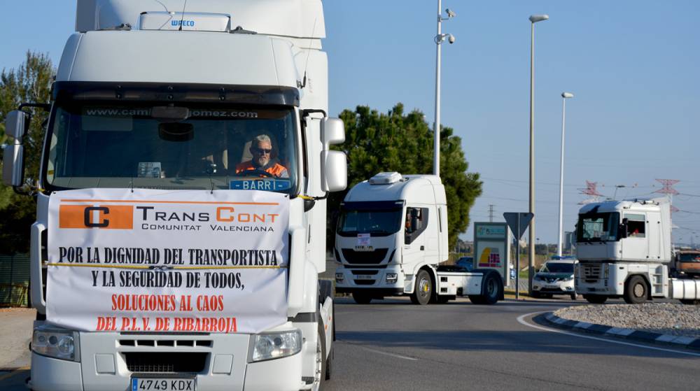 Los transportistas de Transcont se movilizar&aacute;n este s&aacute;bado en la ciudad de Valencia