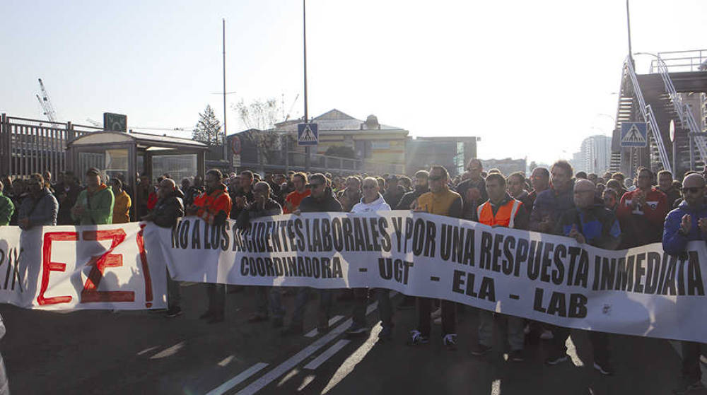 El Comit&eacute; de Empresa de Bilboestiba denuncia que la muerte de trabajadores &ldquo;quede impune&rdquo;