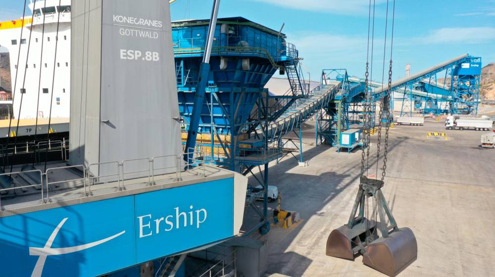 Ership refuerza su presencia en Cartagena con una nueva terminal de graneles de 21.000 m2