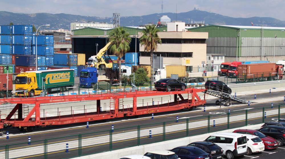 El Puerto de Barcelona supera las 1.000 circulaciones ferroviarias en julio y bate su r&eacute;cord hist&oacute;rico