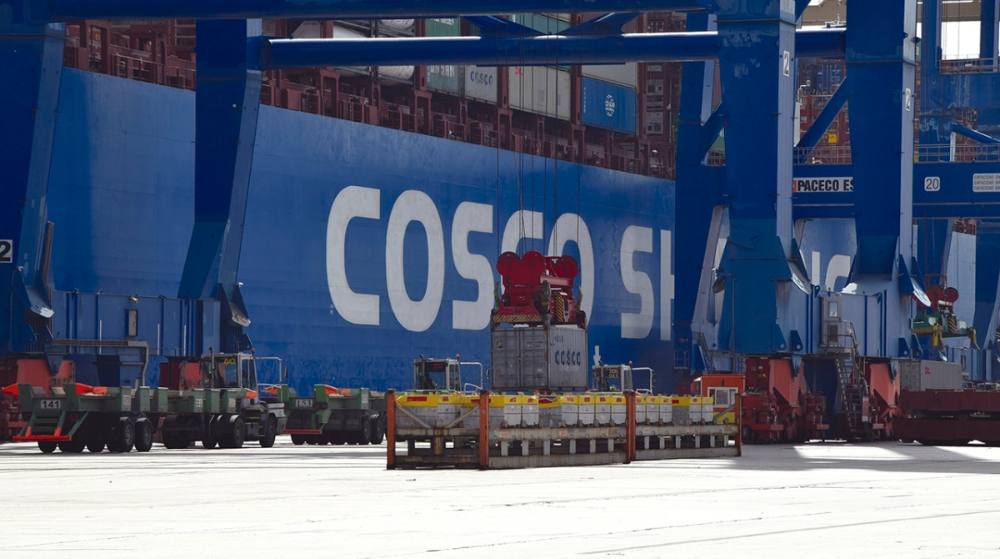 COSCO inicia un nuevo servicio entre Valencia y Algeciras con &Aacute;frica Occidental