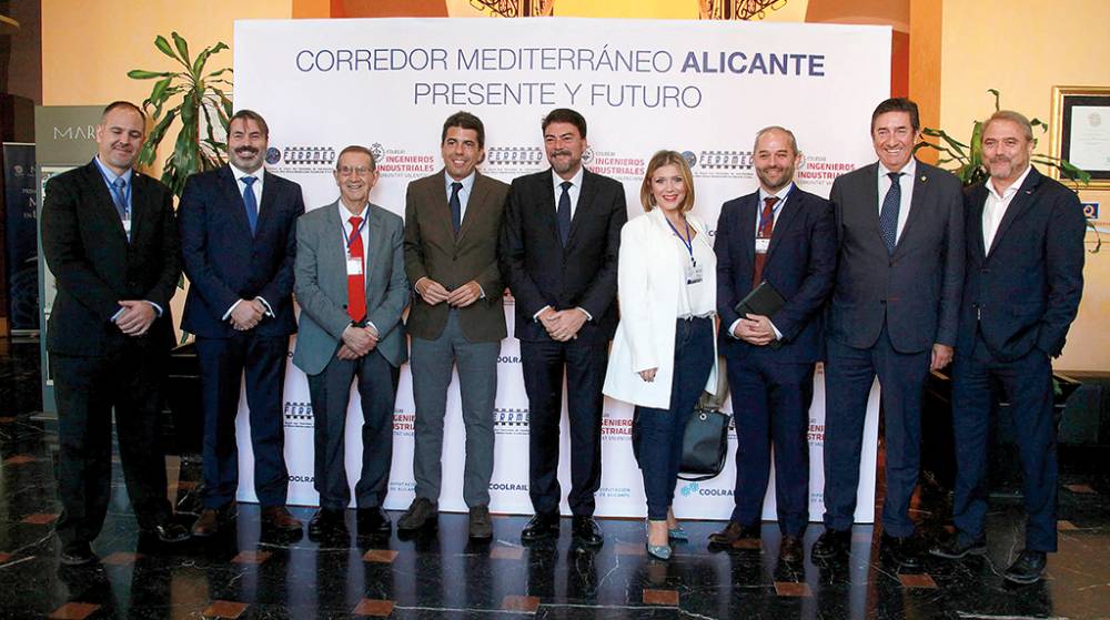 Maz&oacute;n exige que el Corredor Mediterr&aacute;neo conecte con el puerto y el aeropuerto de Alicante