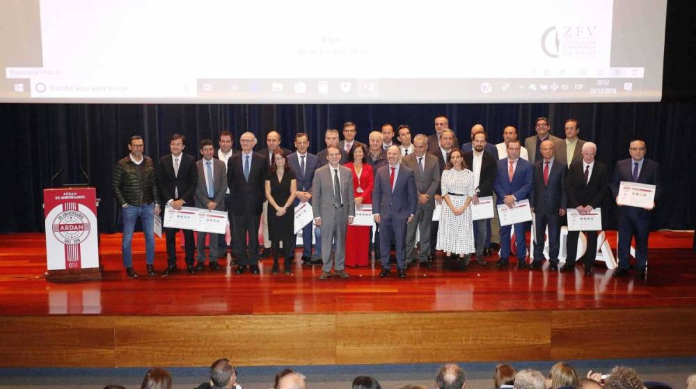 El Consorcio de la Zona Franca de Vigo premia a Hirutrans Garraioak
