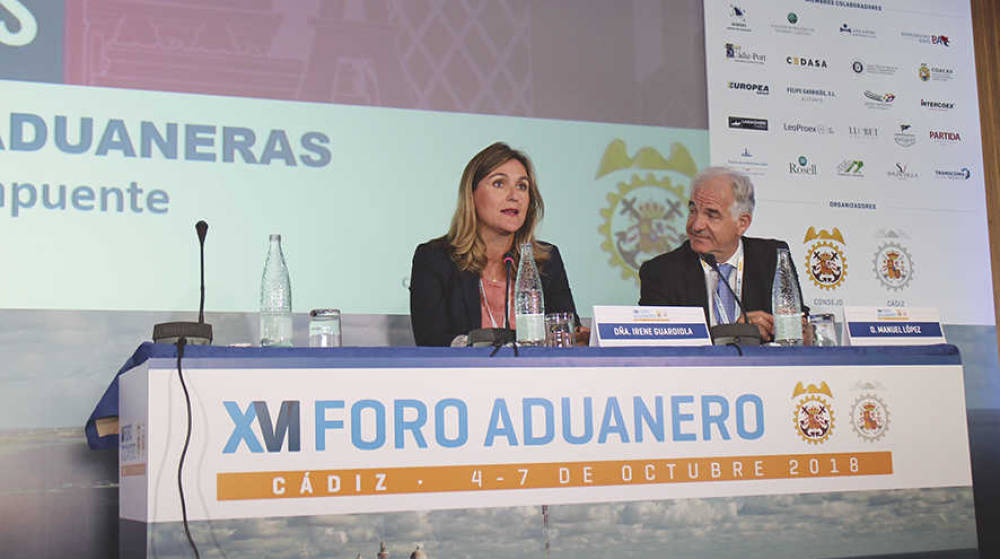 Irene Guardiola apuesta por la formaci&oacute;n para paliar la complejidad del momento actual en el sector aduanero