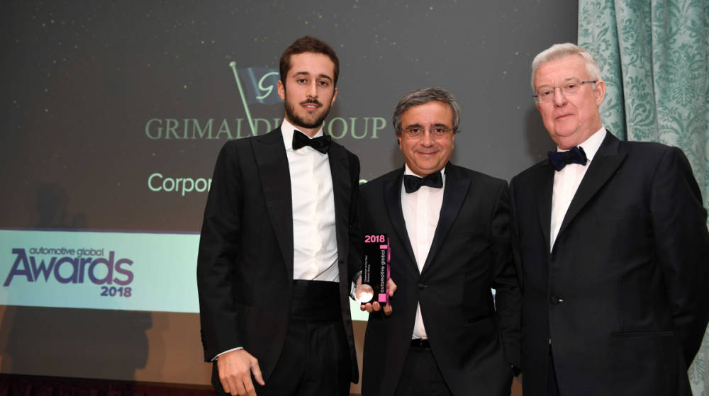 Grimaldi Group recibe en Londres el Premio a la Corporaci&oacute;n del A&ntilde;o