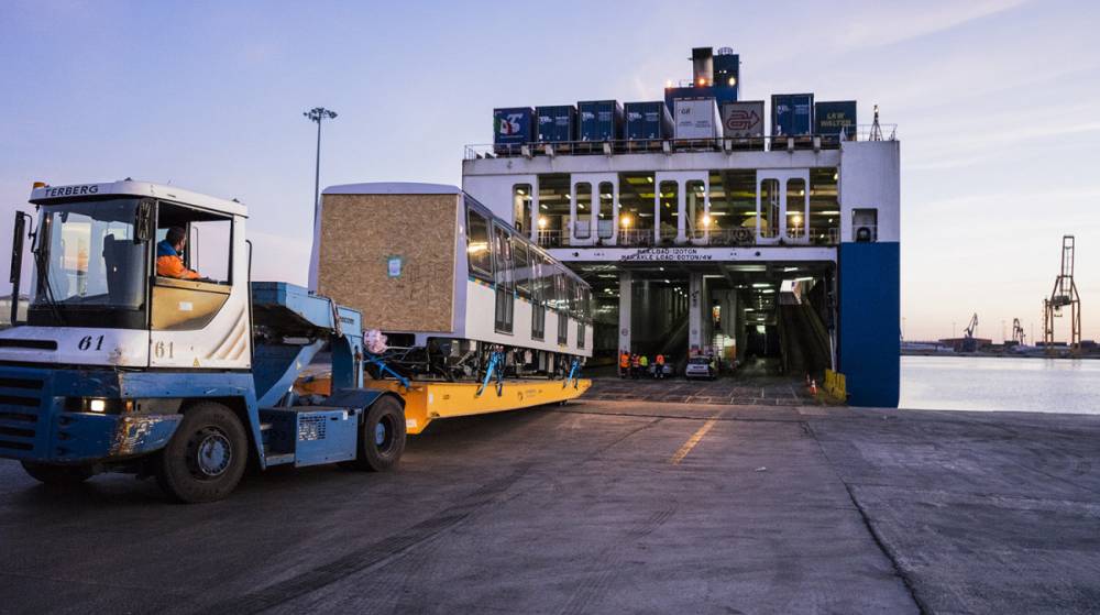 Grimaldi transportar&aacute; 114 vagones entre los puertos de Sagunto y N&aacute;poles