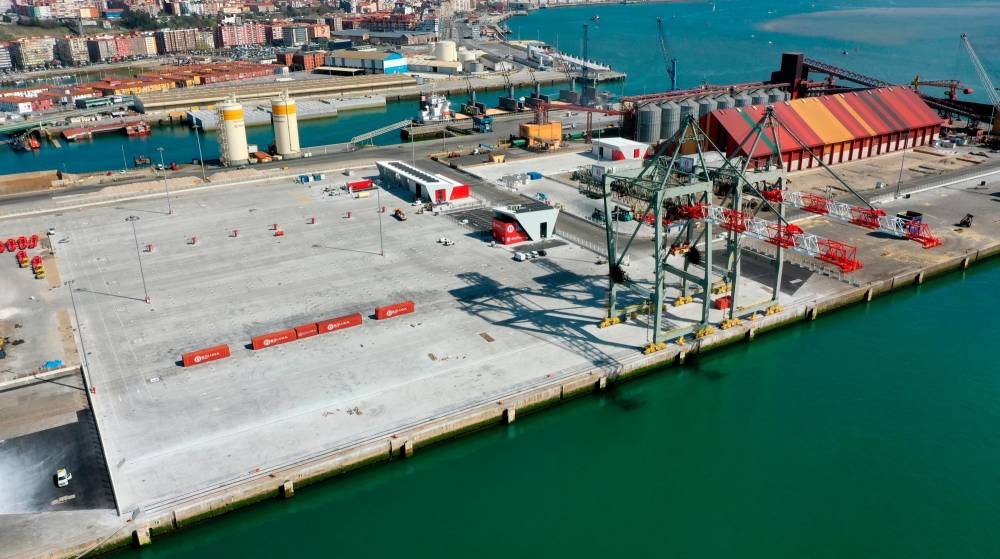 Boluda ultima la apertura de su terminal de contenedores en el Puerto de Santander
