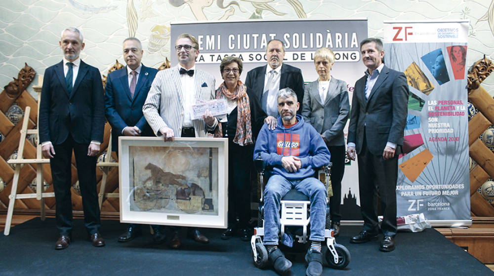 Pere Navarro apela al cumplimiento de los ODS durante la entrega del premio Ciudad Solidaria