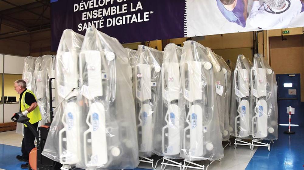 GEFCO Francia transporta 1.000 camas m&eacute;dicas a la semana