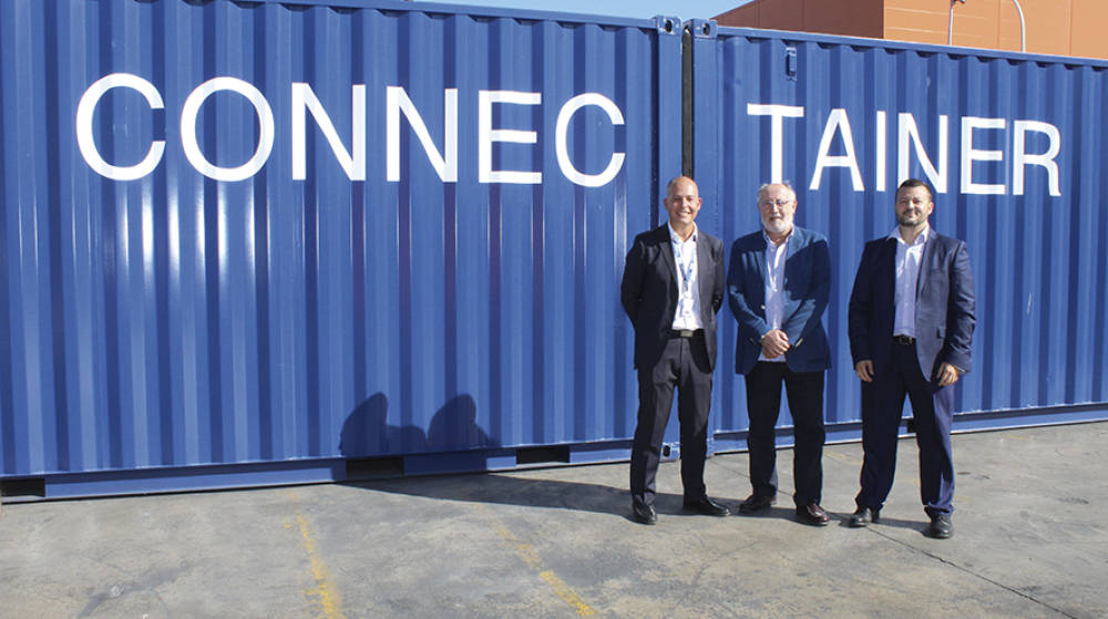 Connectainer presenta su primer prototipo de contenedor desmontable en Barcelona
