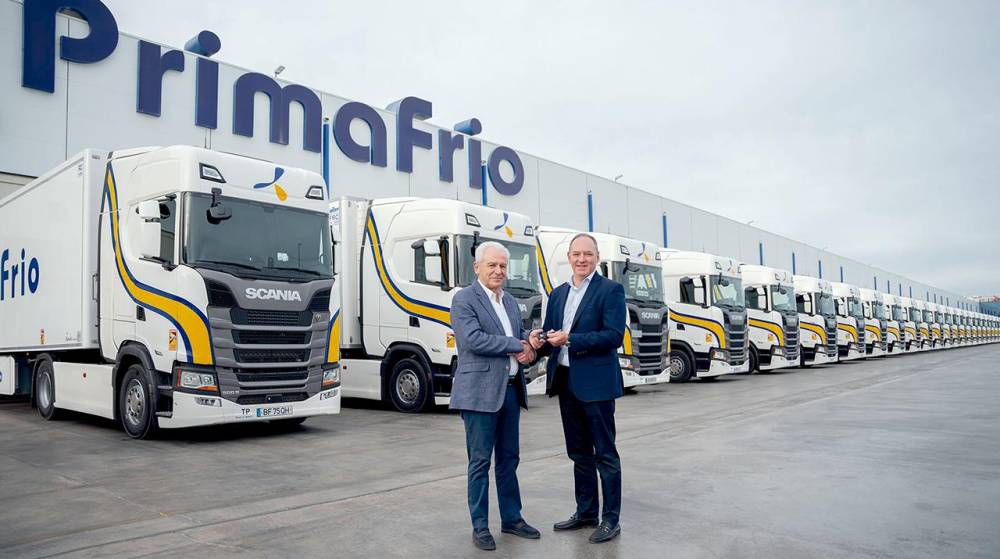 Primafrio renueva su flota con 311 vehículos de la serie S de Scania