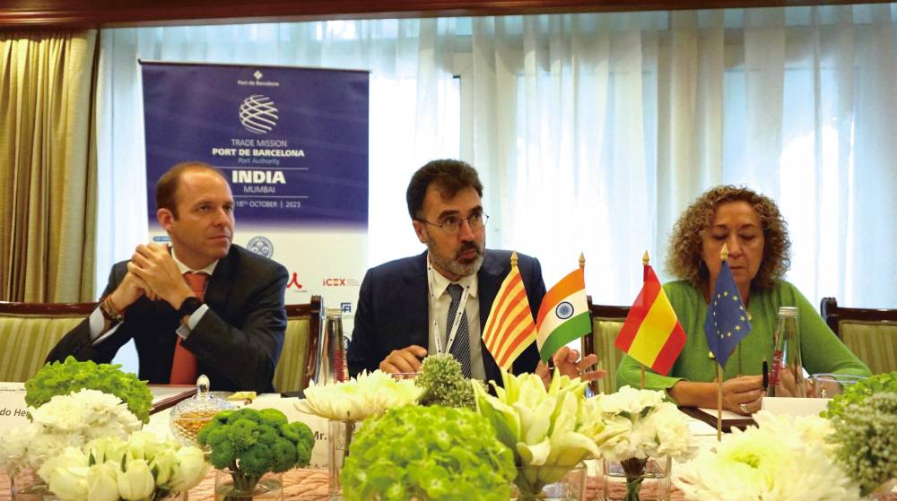 Port de Barcelona muestra su potencial como hub de referencia para India