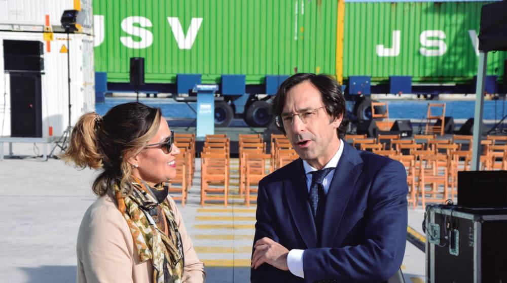 HUB Portuario de Alicante cierra sus primeros seis meses con 19.000 contenedores movidos