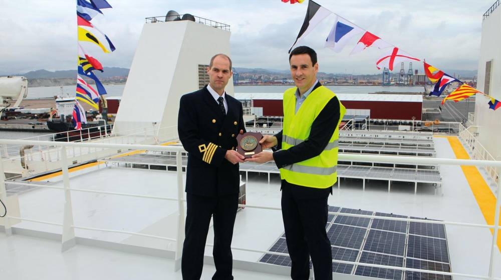 Finnlines refuerza su alianza con Bilbao con su buque más ecológico y eficiente