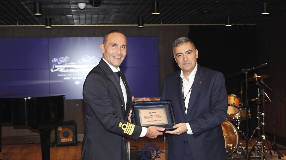 Port de Barcelona recibe la primera escala del “MSC Seascape”