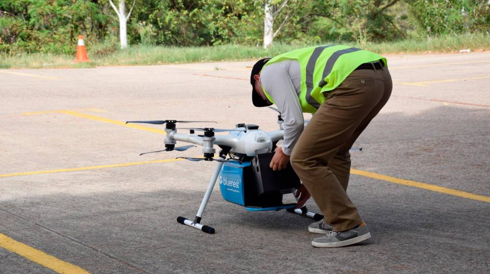 ALE-HOP demuestra la viabilidad del uso de drones para el transporte de material sanitario