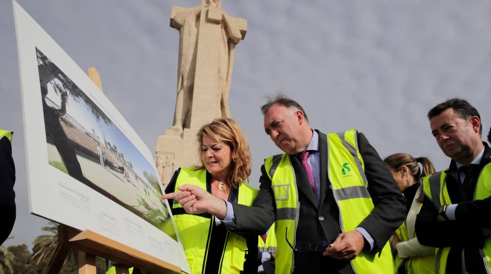 El Puerto de Huelva inicia las obras de remodelación del entorno del Monumento a Colón