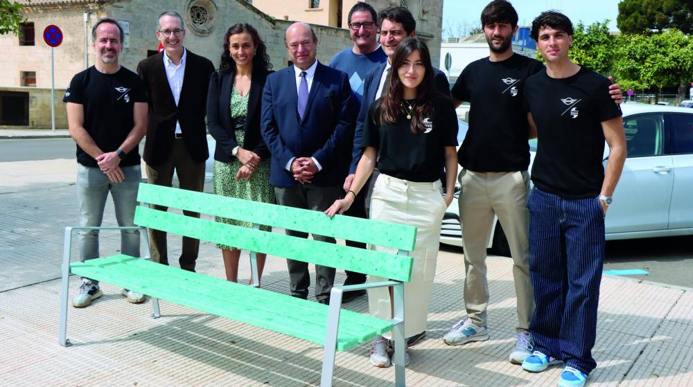La AP de Baleares recicla 10.000 kilos de plástico retirados del mar