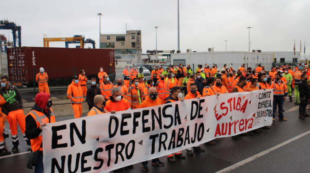 El Puerto de Bilbao afronta hoy una nueva jornada de huelga