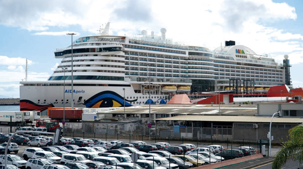 Tenerife recibe el crucero&nbsp;&quot;AIDAperla&quot;,&nbsp;la primera escala de la temporada 2020-2021
