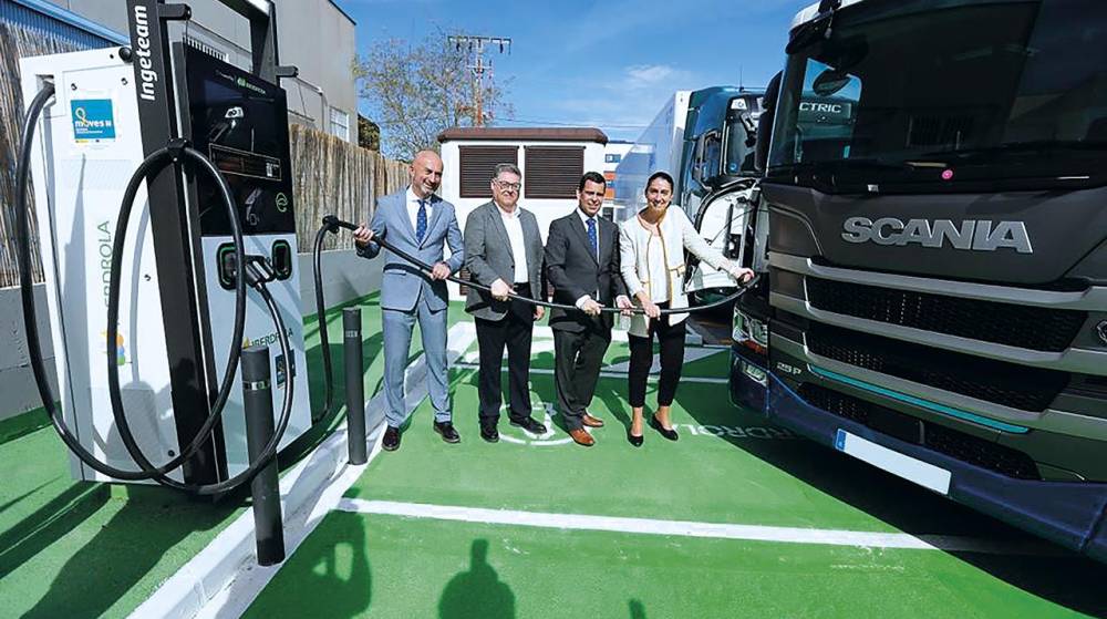 Iberdrola y Disfrimur inauguran puntos de recarga para camiones 100% eléctricos en Murcia y Alicante
