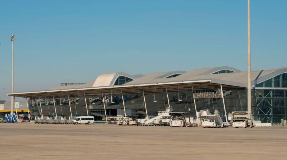 El Aeropuerto de Zaragoza se aleja de sus tráficos de 2021 un 46,5% en julio