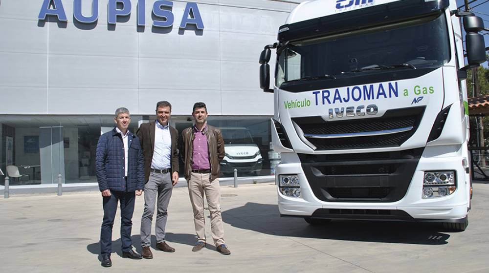 Trajoman incorpora a su flota de veh&iacute;culos sus dos primeros camiones de GNL