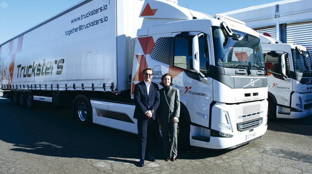 Trucksters avanza en la primera ruta 100% eléctrica por Europa