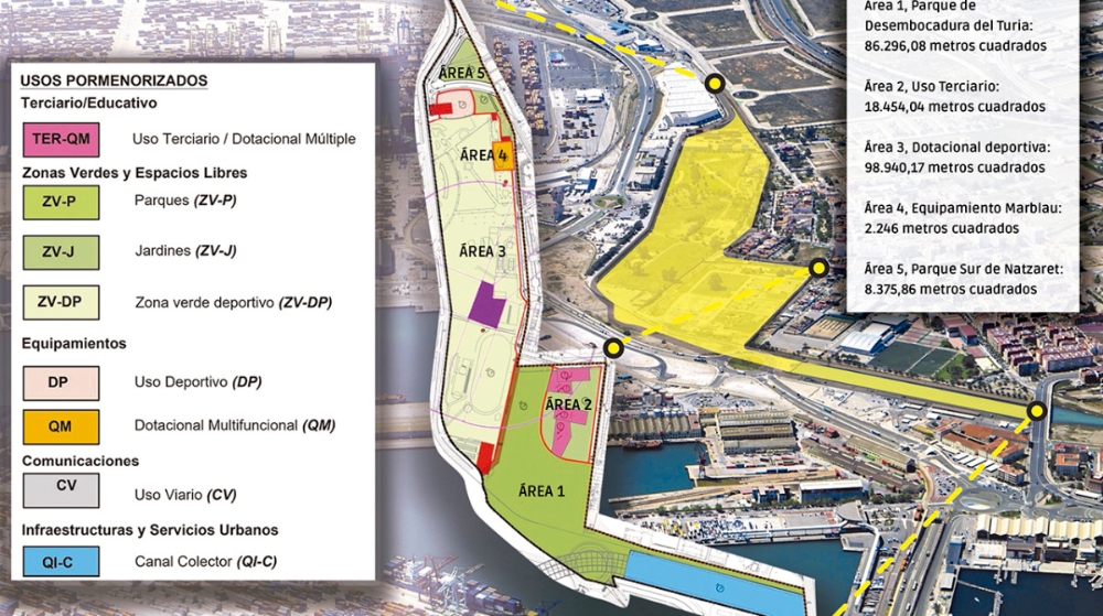 Plan Especial Nazaret Este: derribando los muros entre Valencia y su Puerto