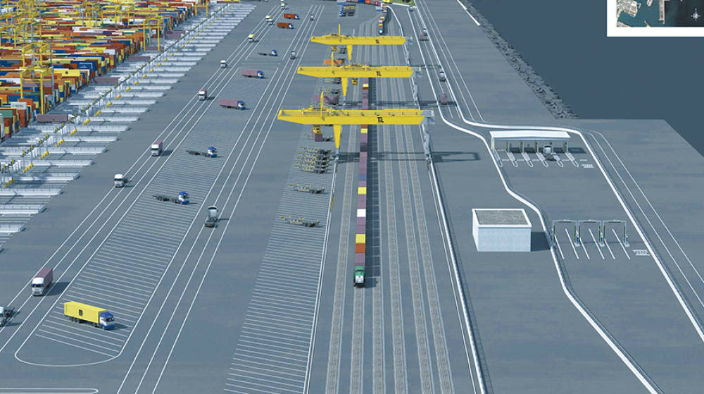 Valencia North Port Terminal podr&iacute;a llegar a mover 35 contenedores por hora y gr&uacute;a