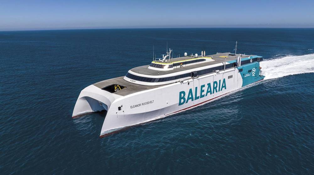 Baleària emitirá 80.000 t de CO2 menos hasta finales de año gracias al gas natural