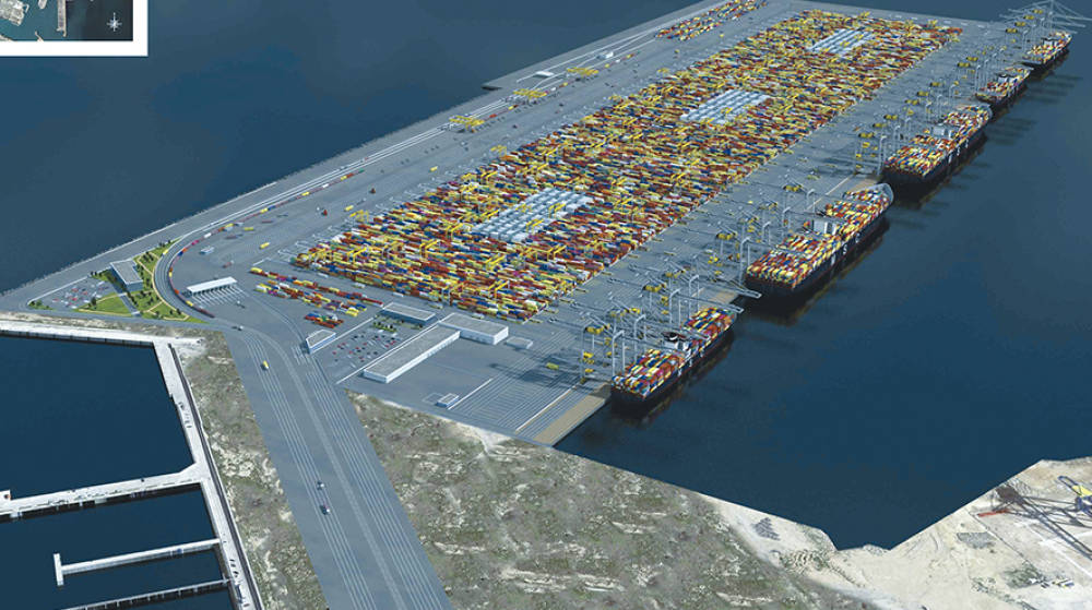 Valencia North Port Terminal podr&iacute;a llegar a mover 35 contenedores por hora y gr&uacute;a