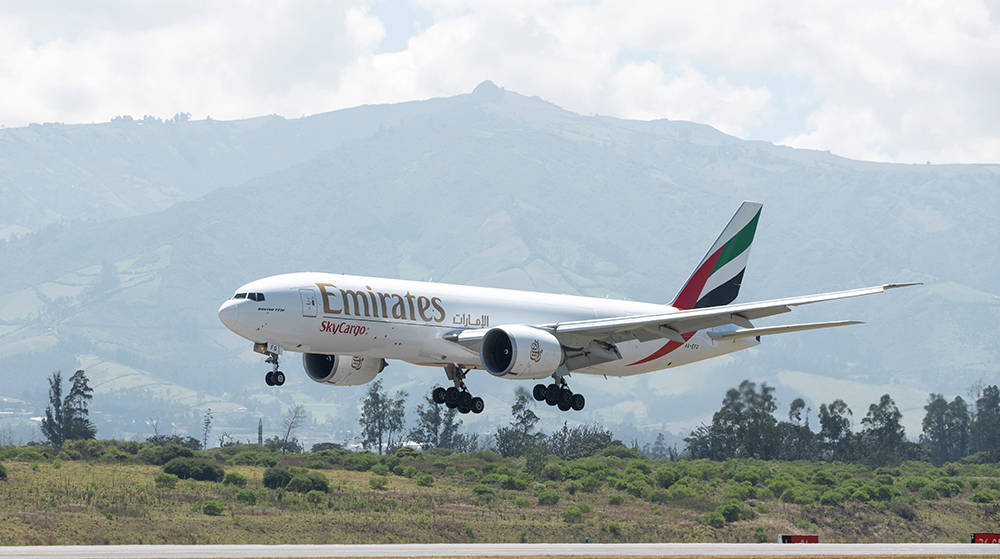 Emirates SkyCargo&nbsp;transporta diariamente cerca de 500 toneladas de alimentos en todo el mundo