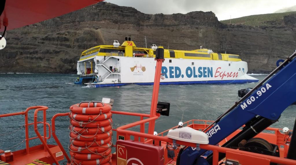 Contin&uacute;an las labores de rescate del ferry &ldquo;Bentago Express&rdquo;