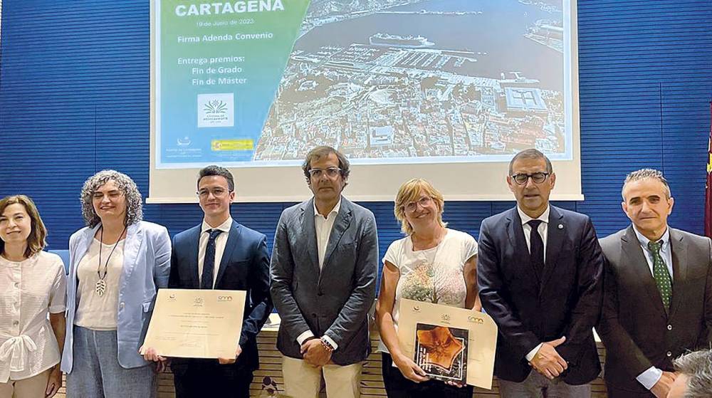 La AP de Cartagena renueva con la UPCT y la UMU la Cátedra de Medio Ambiente Mare Nostrum