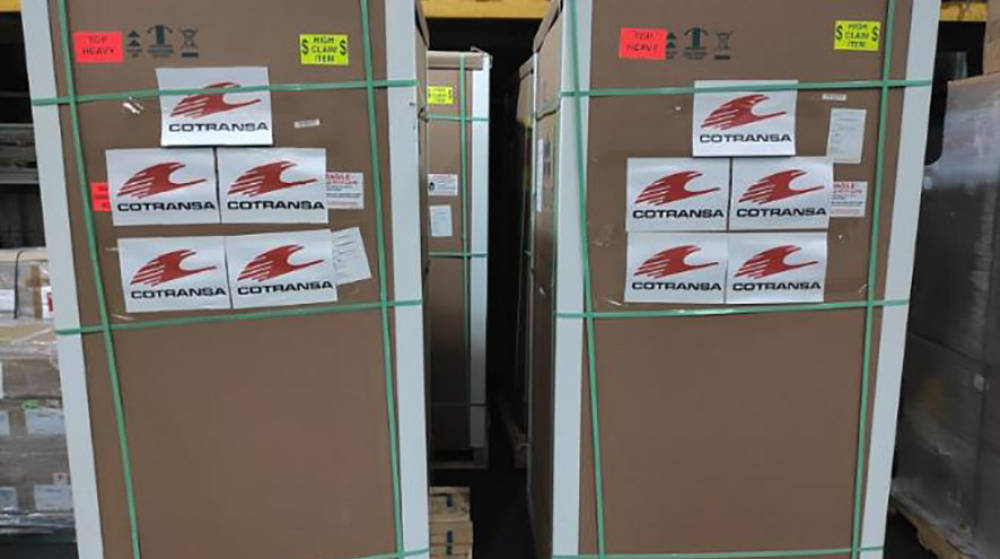 Cotransa entrega los&nbsp;ultra-congeladores para almacenar la vacuna de&nbsp;Pfizer en Euskadi